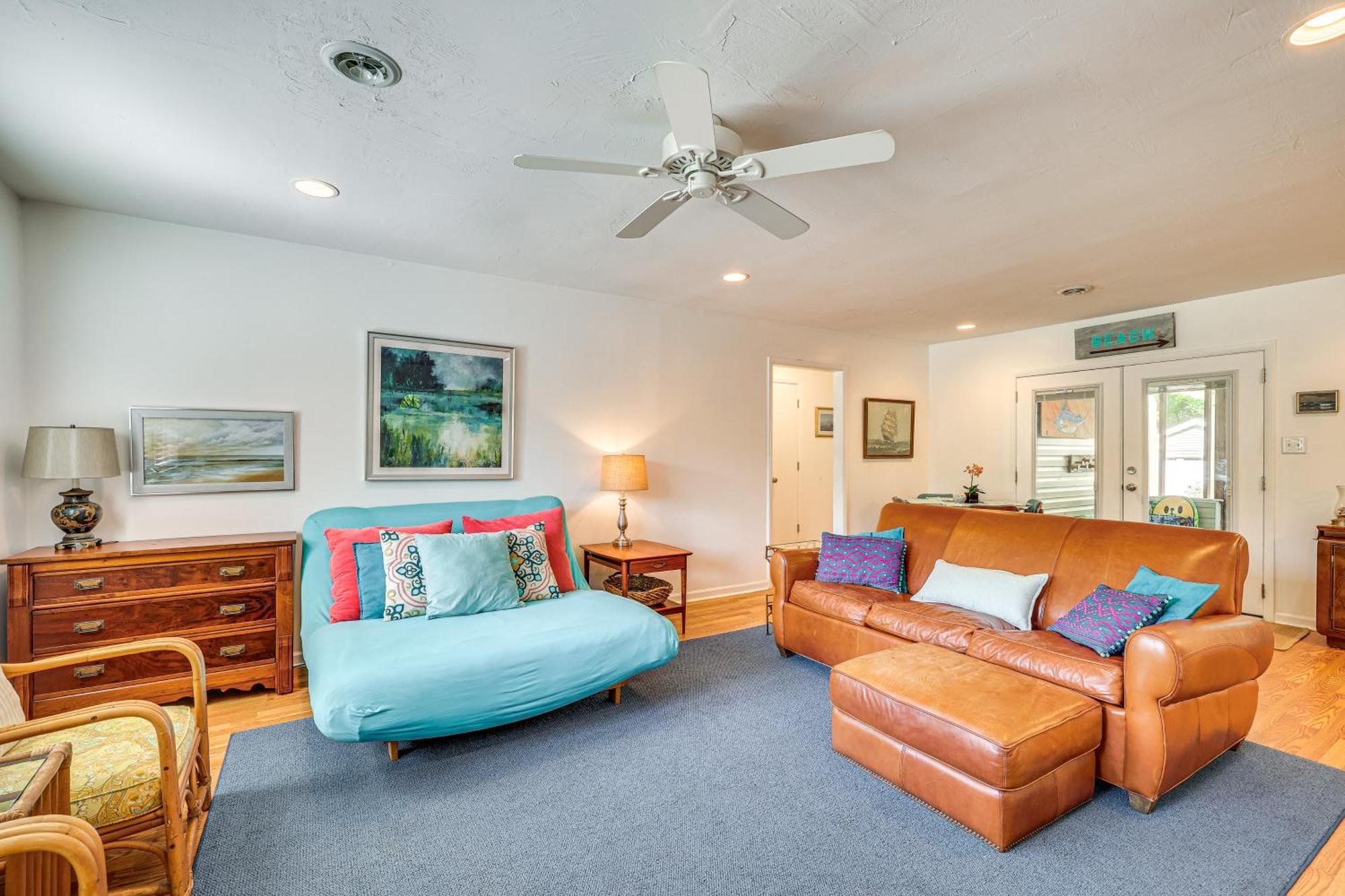 Oak Island Cottage Minutes To Long Beach! Extérieur photo